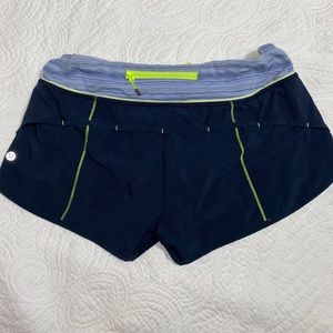 Lululemon 2.5 speed up shorts